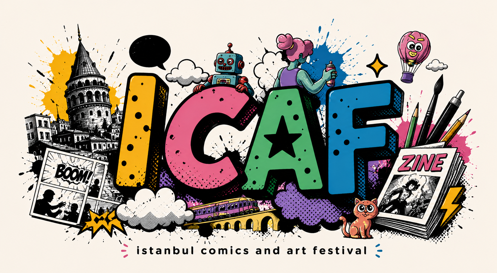 İstanbul Comics and Art Festival 13 Haziran’da Başlıyor