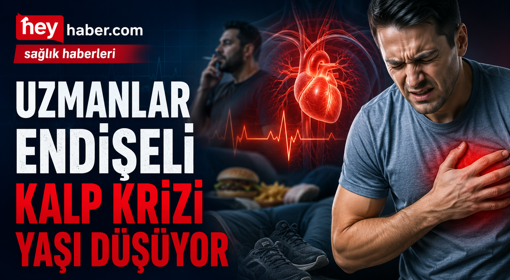 Kalp Krizi Yaşı Düşüyor: Uzmanlar Endişeli