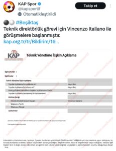 Yeni teknik direktör