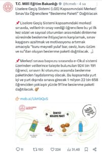 Beslenme paketi