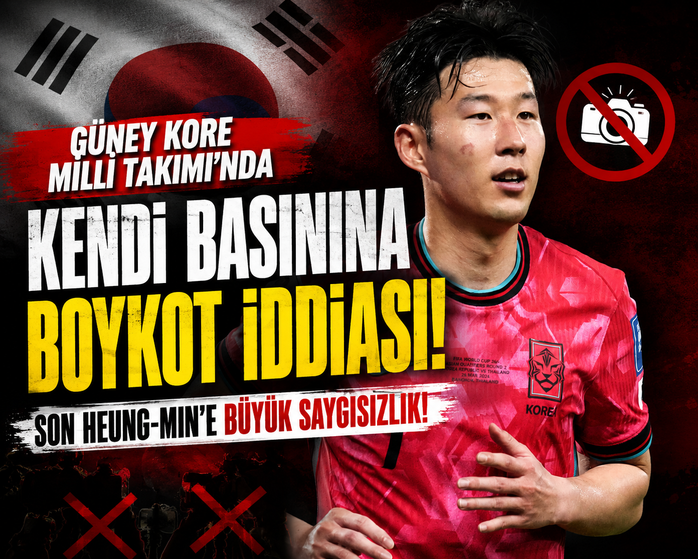 Güney Kore Milli Takımı’nda Kendi Basınına Boykot İddiası!