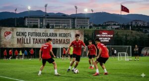 GENÇ FUTBOLCULARIN HEDEFİ MİLLİ TAKIM FORMASI
