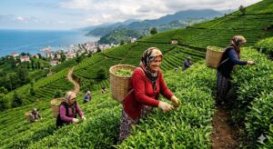 RİZE’DE ÇAY HASADI SEZONU AÇILDI