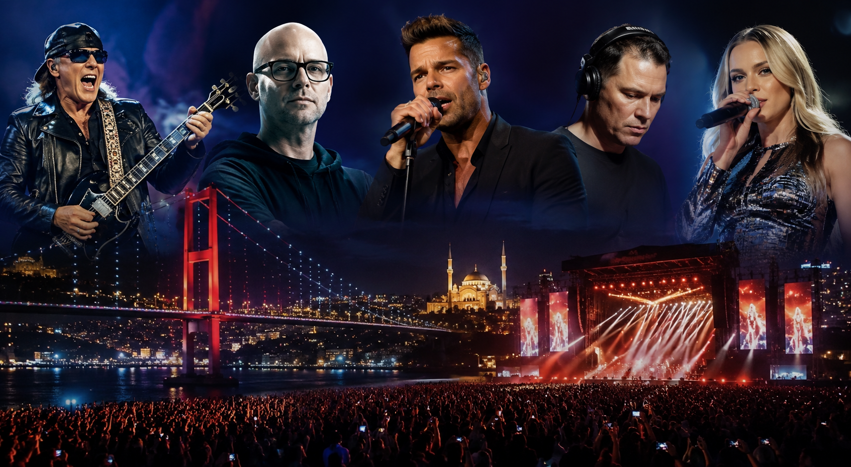 Dünya Devleri İstanbul Yolcusu: 2026 Konser Takvimi Belli Oldu