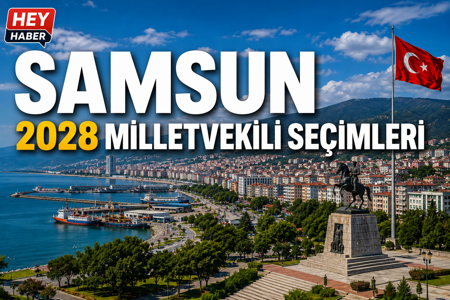 SAMSUN 2028 MİLLETVEKİLİ SEÇİMLERİ: KARADENİZ’İN MERKEZİNDE YOĞUN SEÇİM YARIŞI