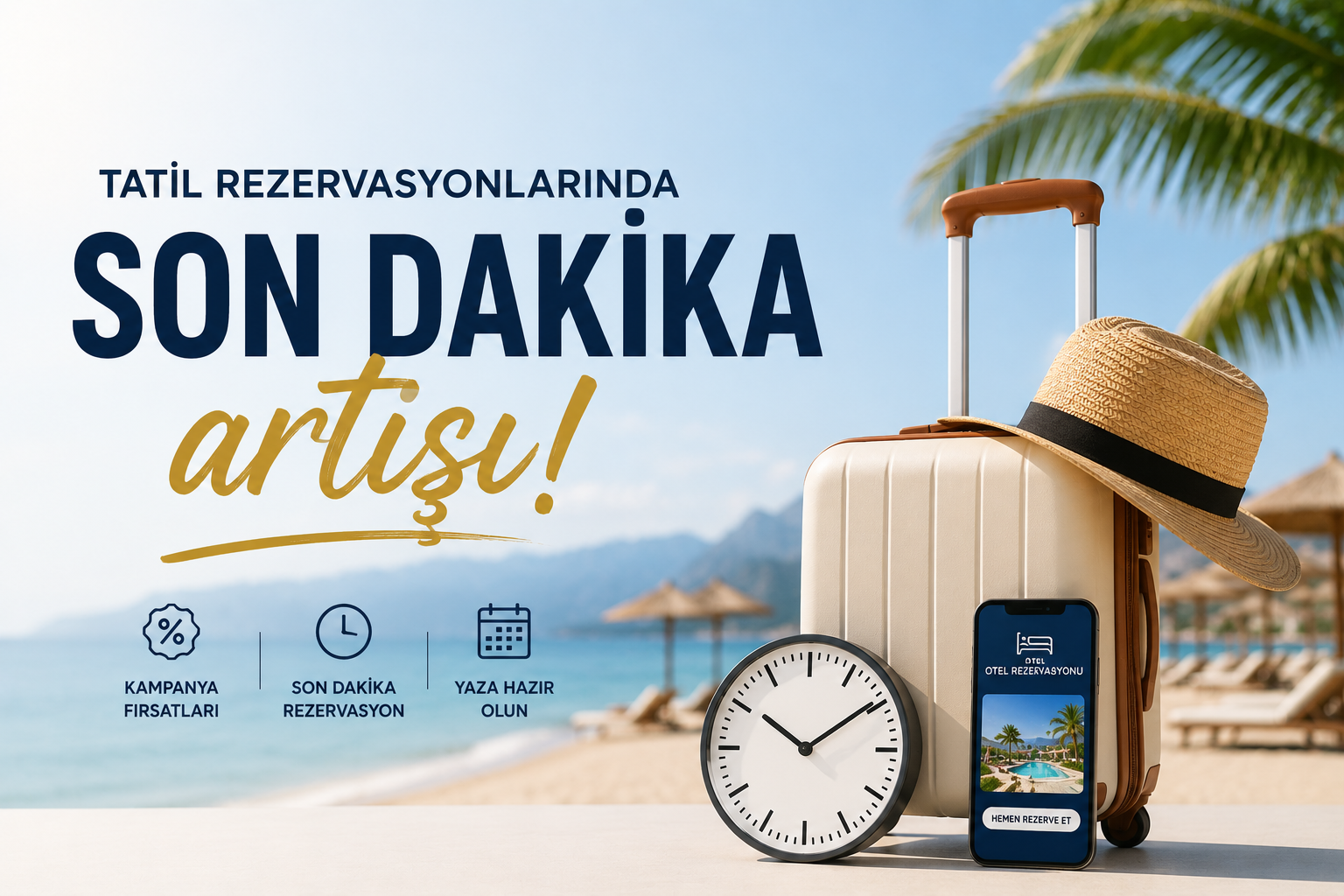 Tatil Rezervasyonlarında Son Dakika Artışı!
