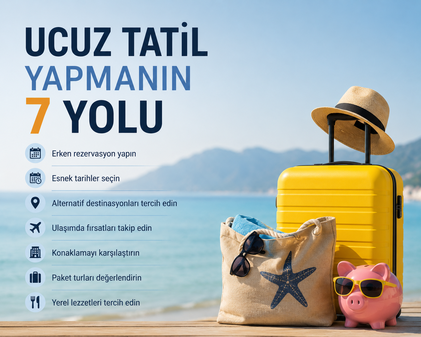 Ucuz Tatil Yapmanın 7 Yolu