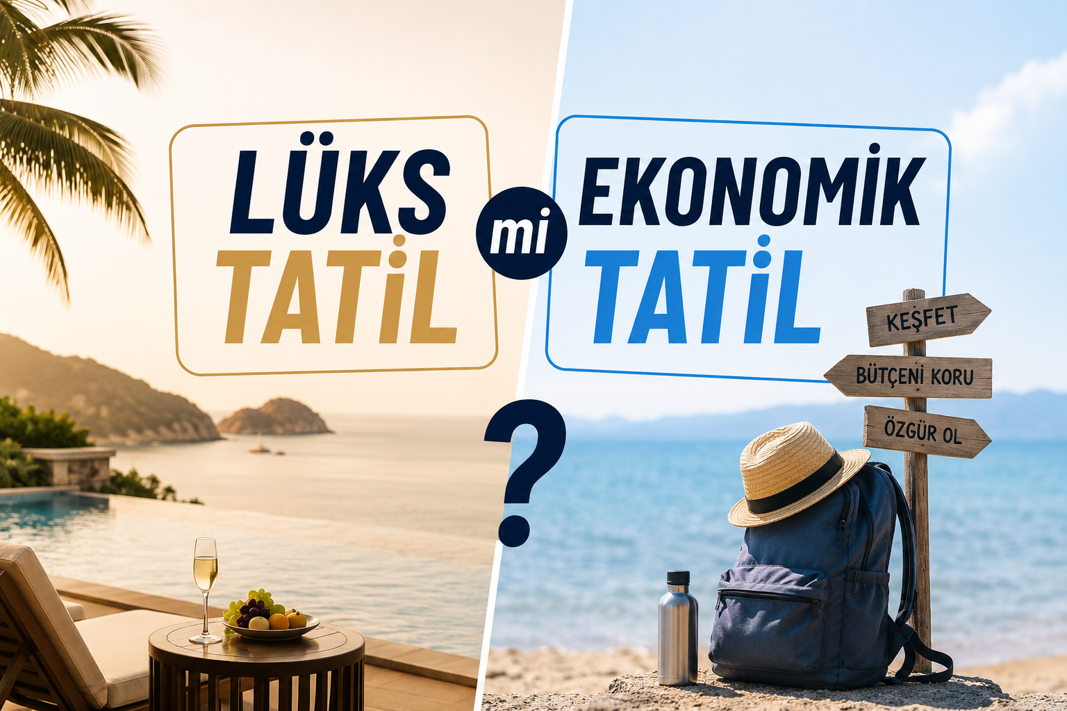 Lüks Tatil mi Ekonomik Tatil mi?
