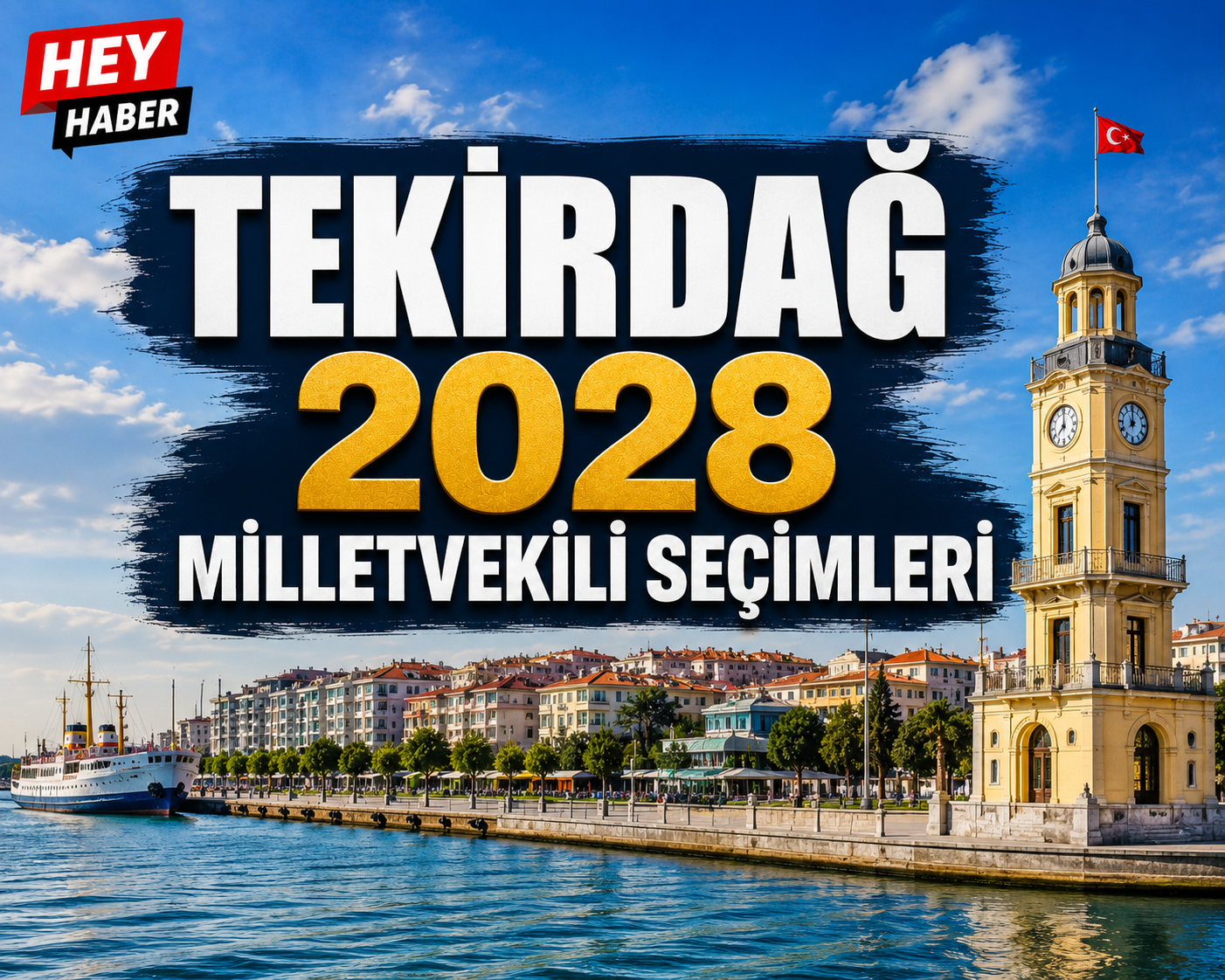 TEKİRDAĞ 2028 MİLLETVEKİLİ SEÇİMLERİ: TRAKYA’DA REKABET KIZIŞIYOR