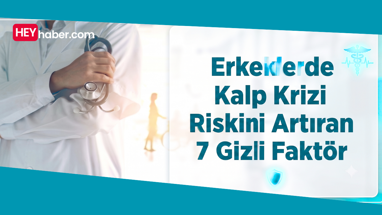 Erkeklerde Kalp Krizi Riskini Artıran 7 Gizli Faktör