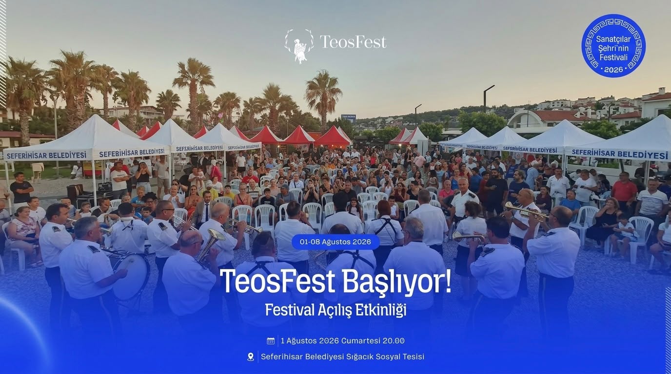 TeosFest 2026 İçin Geri Sayım Başladı! Seferihisar Sanat, Kültür Ve Tarihle Buluşmaya Hazırlanıyor…